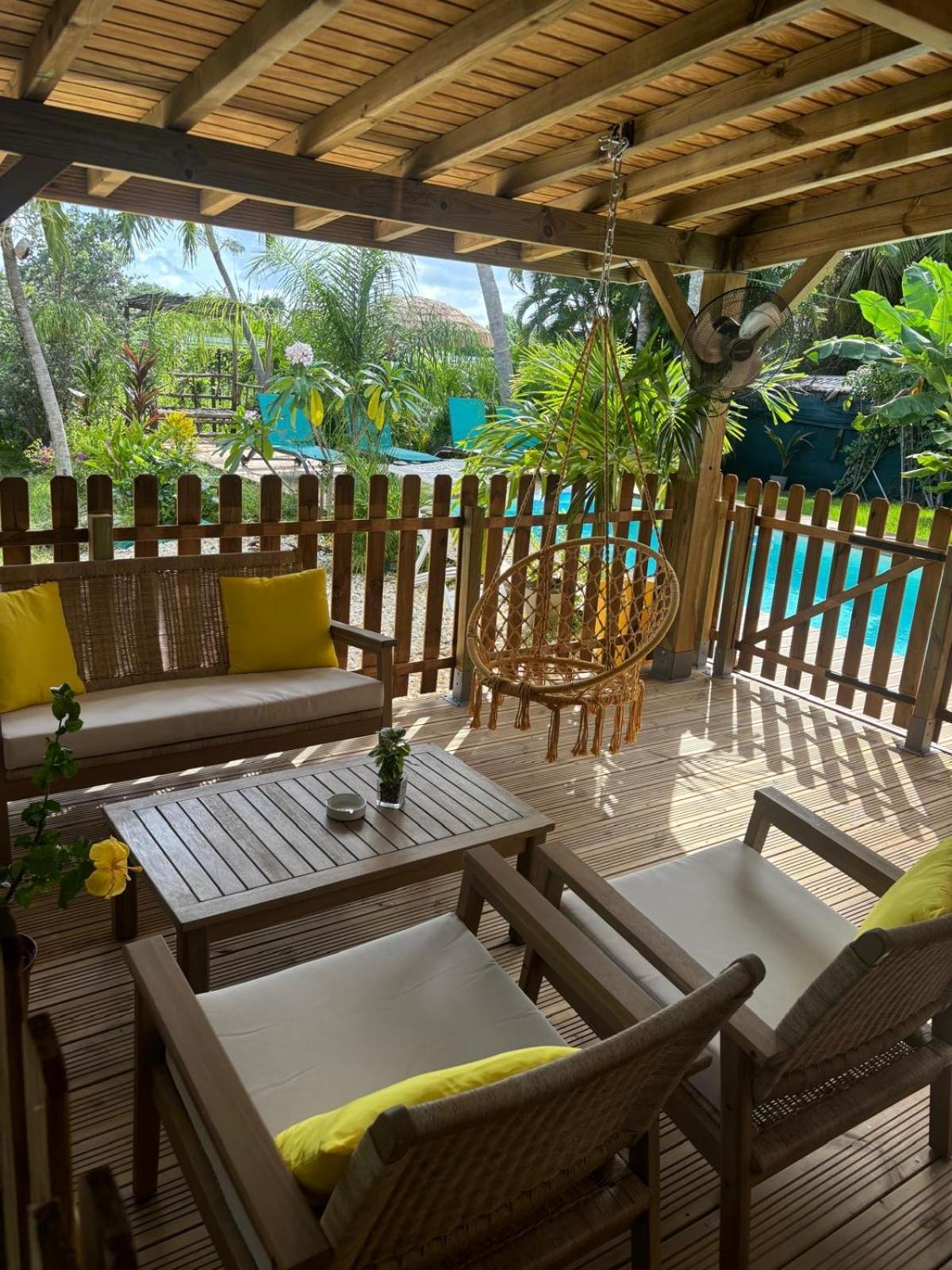 Le Petit Havre Tropical Guadeloupe, Gite, Massages & Spa 圣弗朗索瓦 外观 照片
